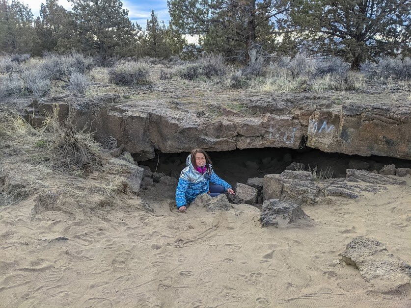 HIKES NEAR BEND - THE REDMOND CAVES
