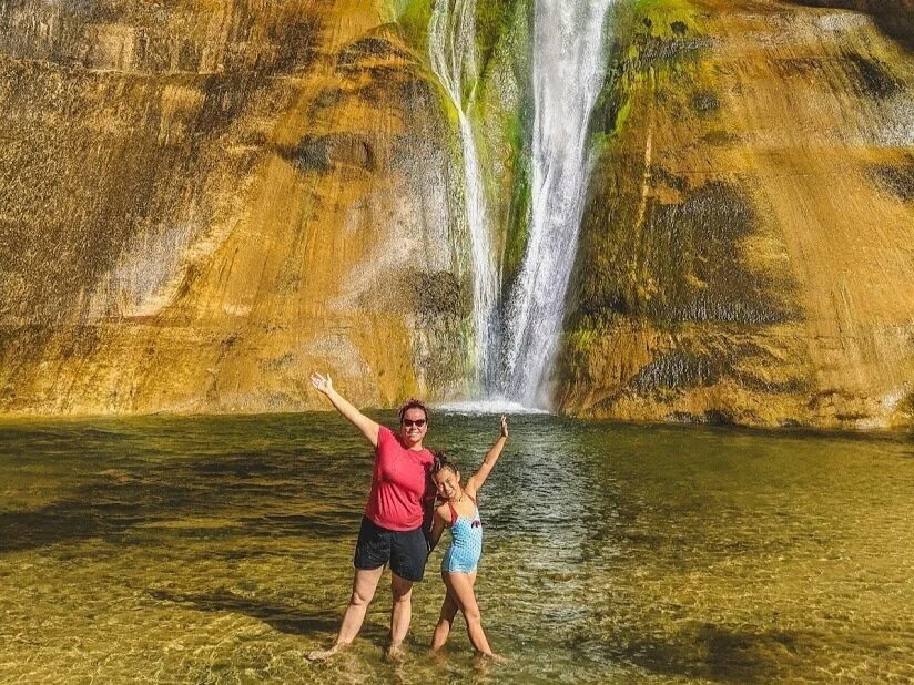 Falls Utah Lower Calf Creek Falls Camping Lower Calf Creek Falls