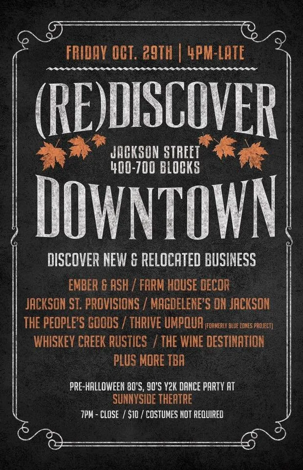 Roseburg (Re)Discover Downtown Halloween Event