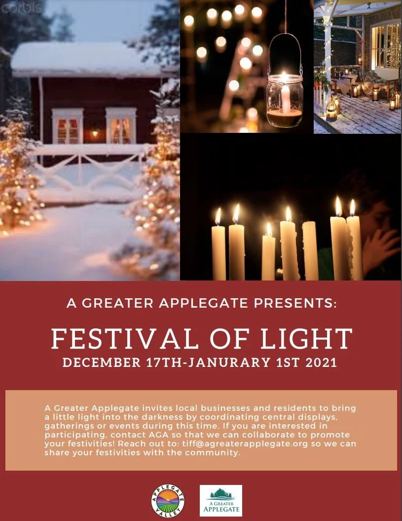 A GREATER APPLEGATE FESTIVAL OF LIGHT