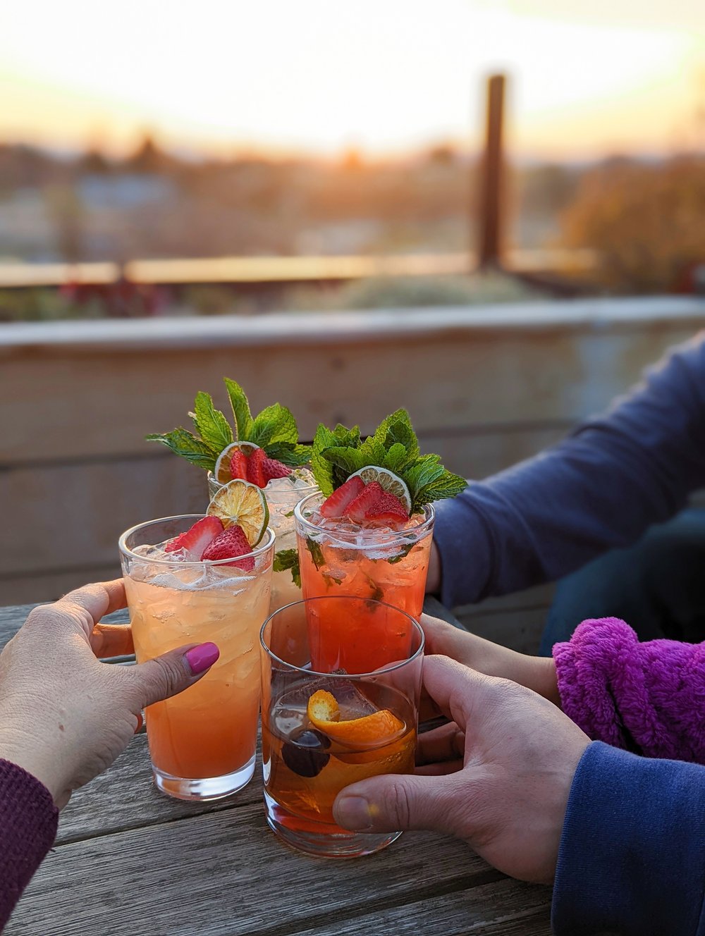 Sunsets and Cocktails at The Rooftop at SCP Redmond Hote.