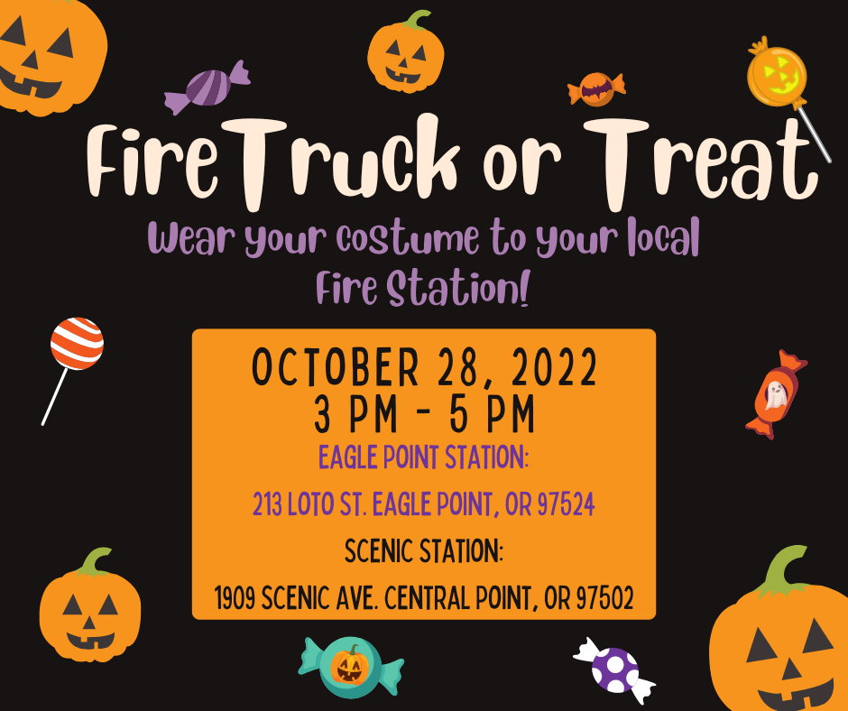 FIRE DISTRICT 3 TRUCK-OR-TREAT IN CENTRAL POINT