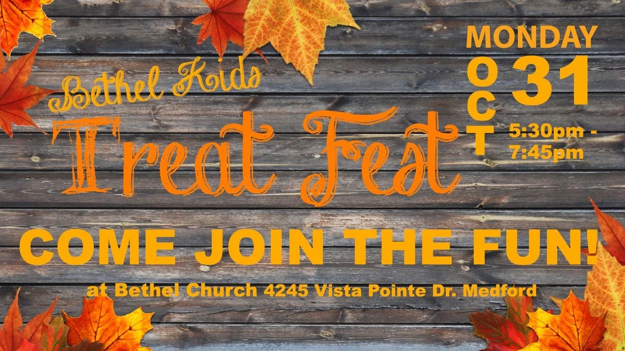 Bethel Church Treat Fest
