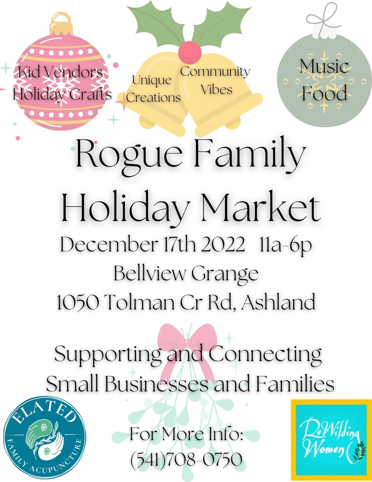 ASHLAND'S  BELLVIEW GRANGE HOLIDAY MARKET