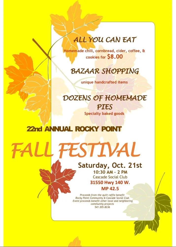 Rocky Point Fall Festival