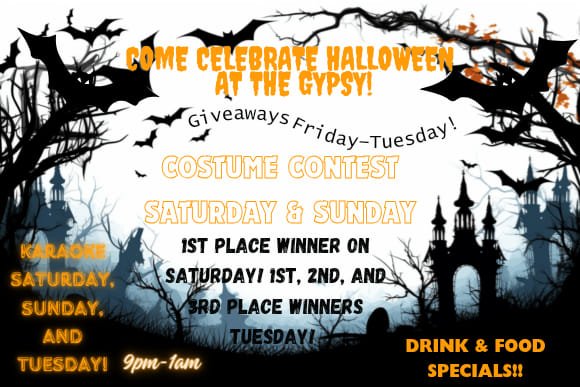 The Gypsy Blues Bar - Halloween