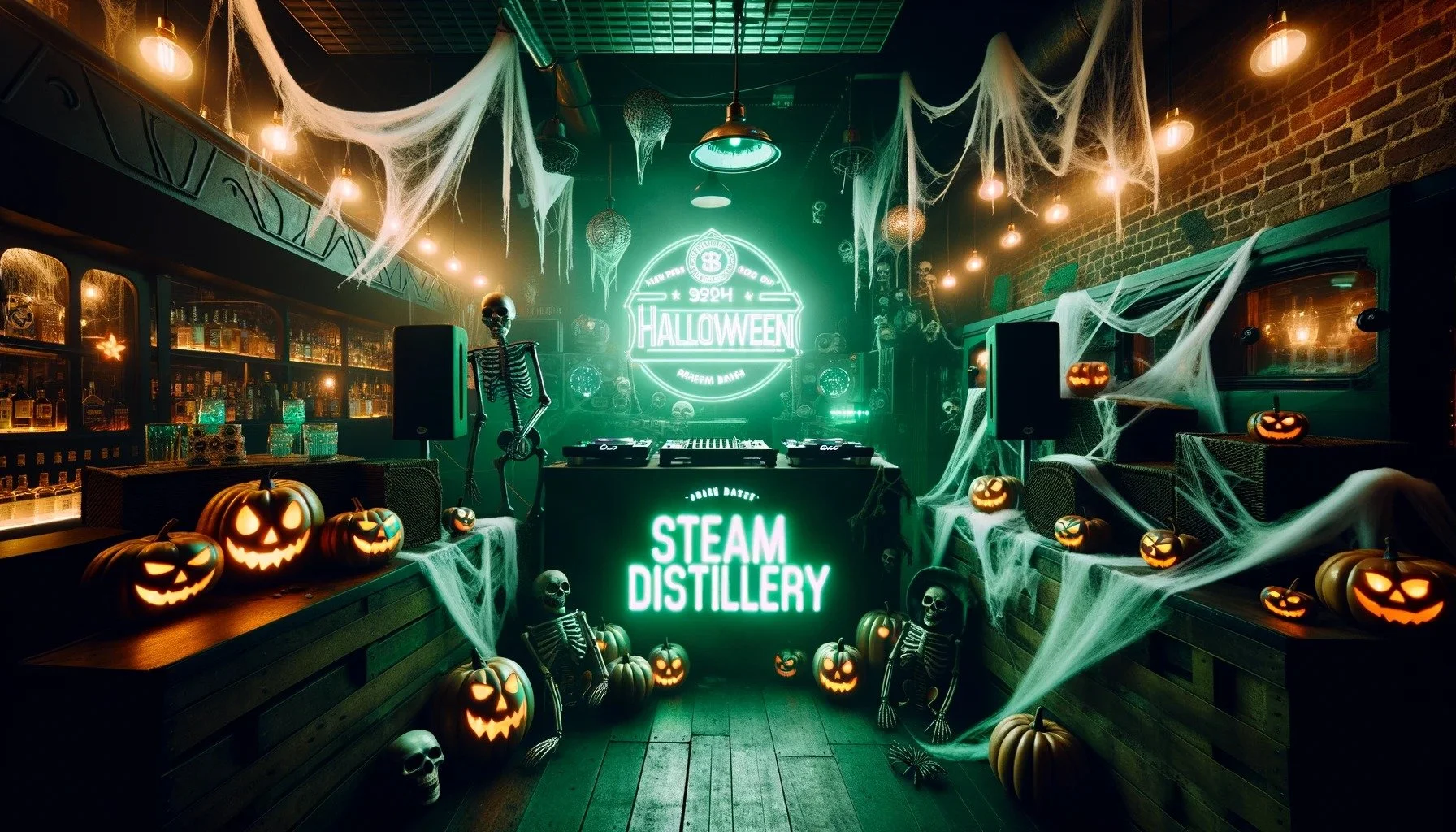 Steam Distillery Halloween Bash