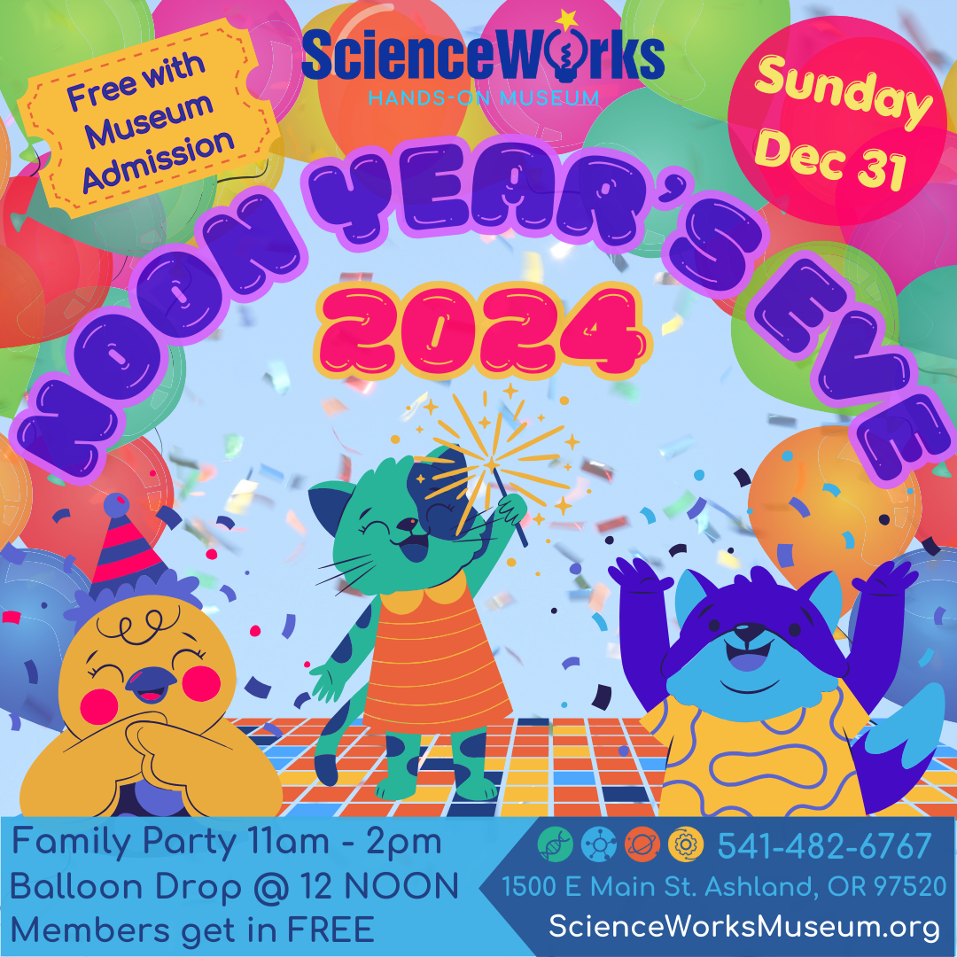 2024 ScienceWorks Noon Year's Eve