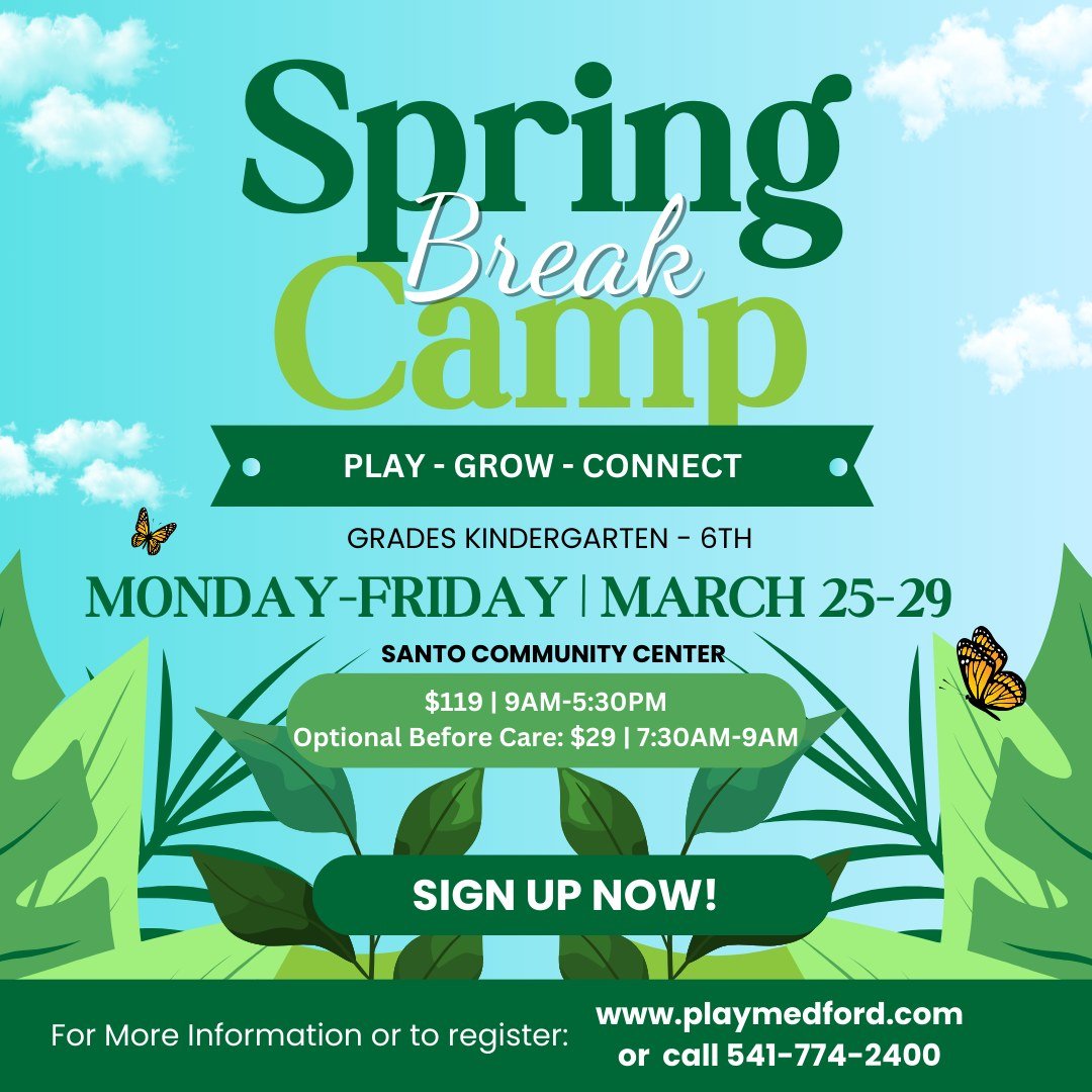 Santo Community Center Spring Break Camp