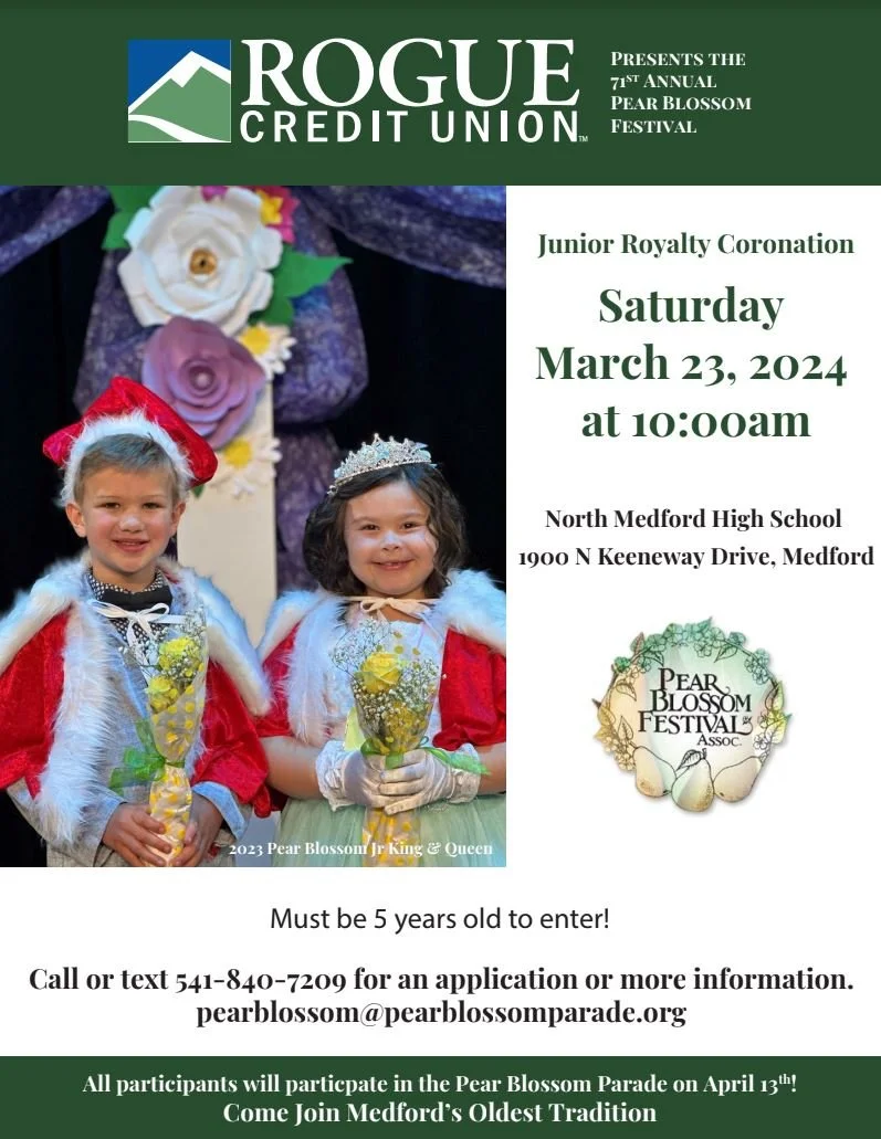 Pear Blossom Junior Royalty Coronation