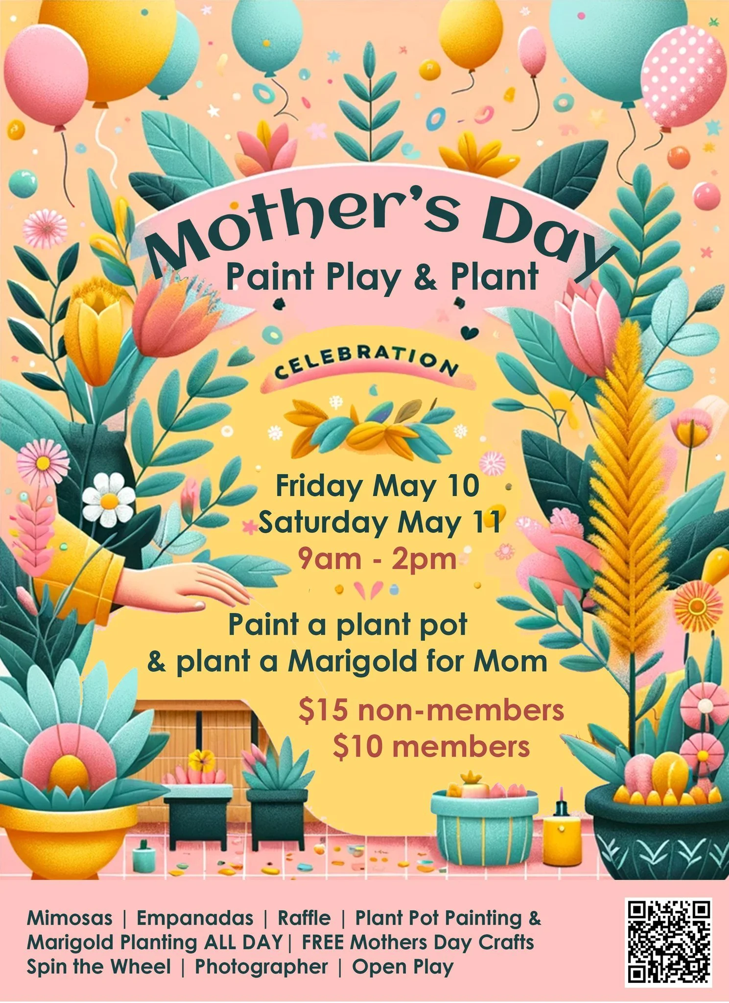 Little Beans Mother's Day Paint and Play