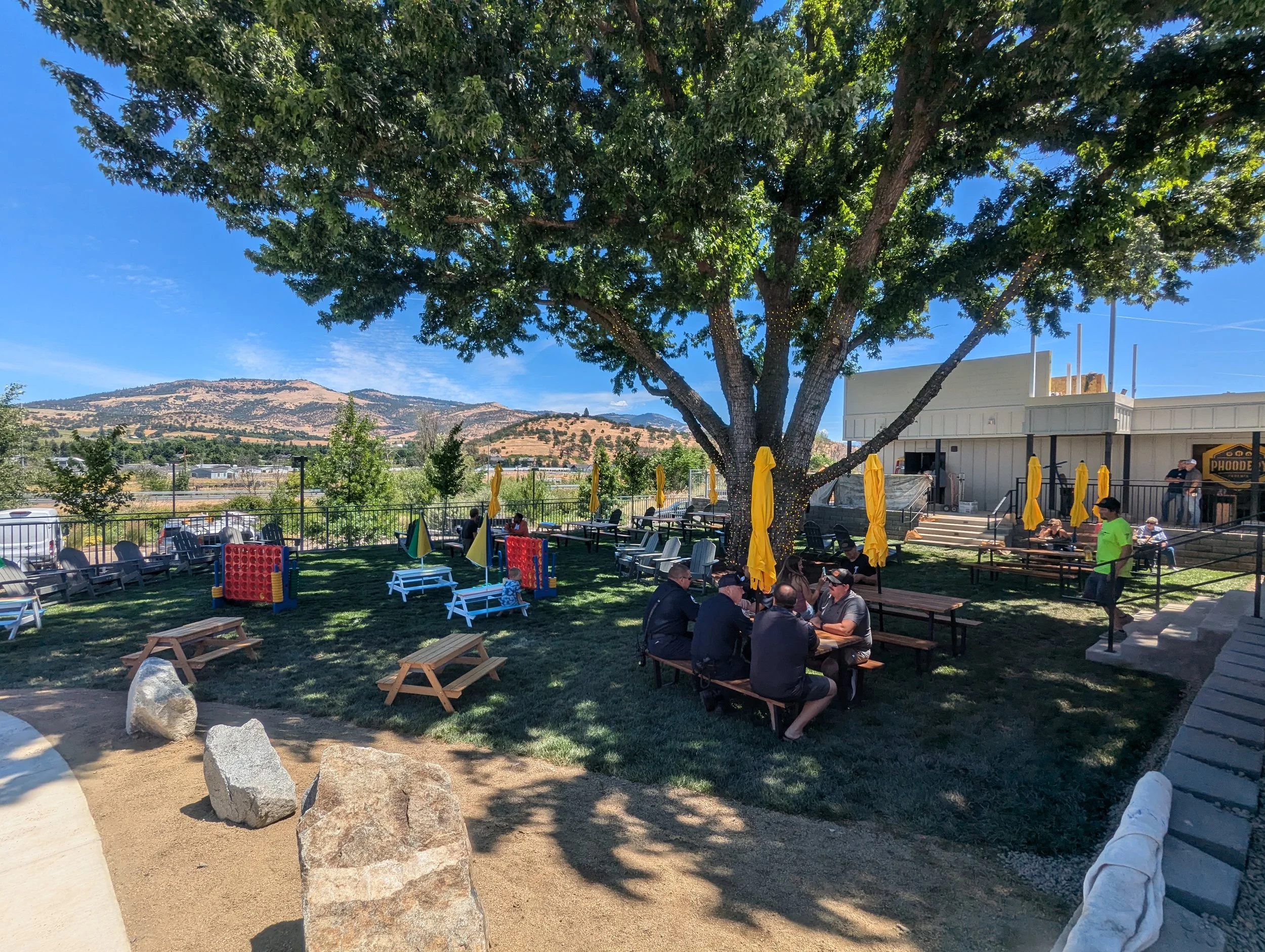 Phoodery food court in Phoenix - Lawn Area