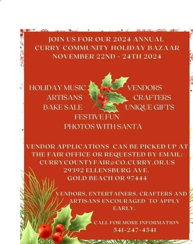 Gold Beach Holiday Bazaar