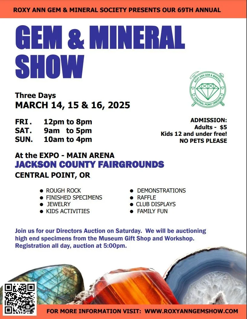 Roxy Ann Gem &amp; Mineral Show
