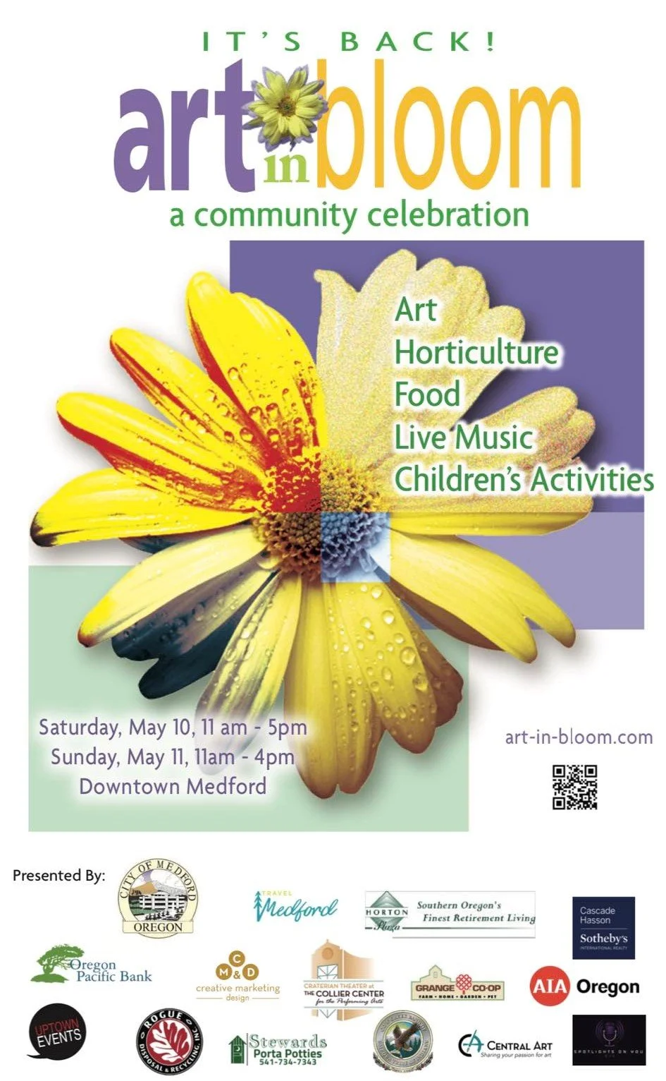 Art in Bloom in Medford 
