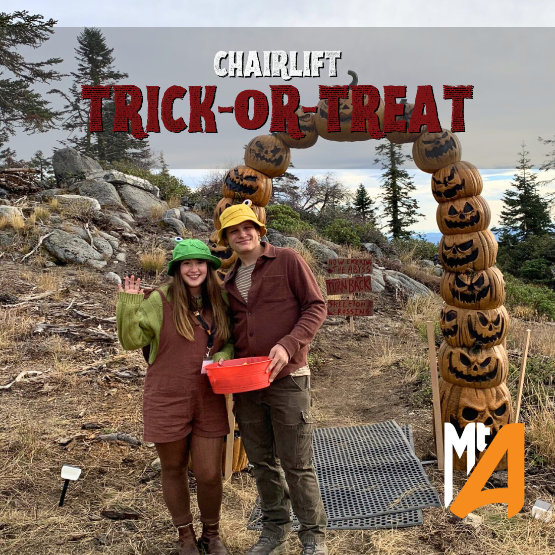 Mt. Ashland Chairlift Trick-or-Treat