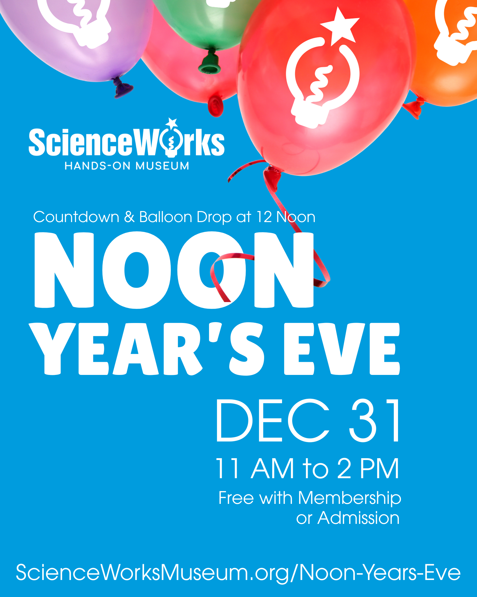 ScienceWorks Noon Year's Eve