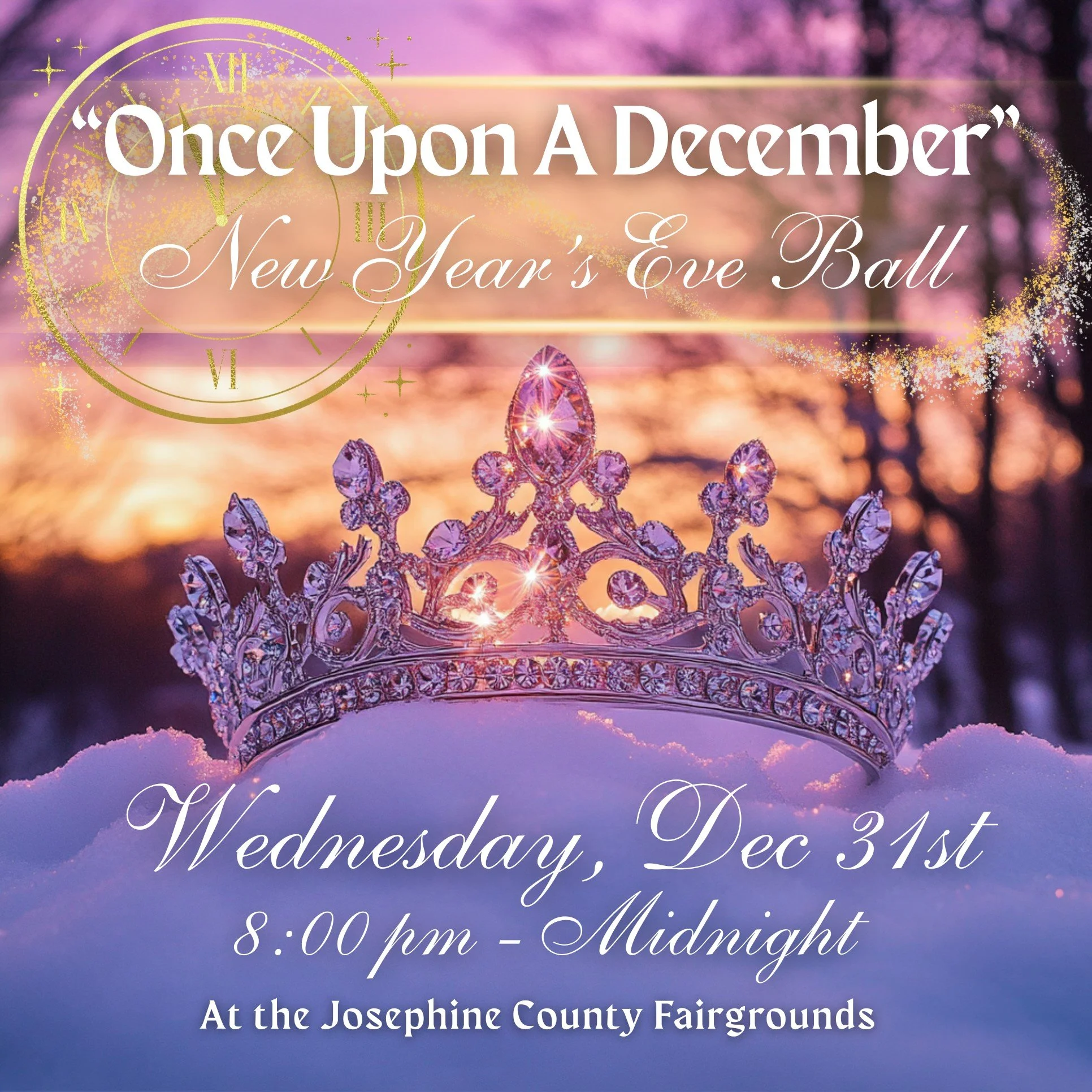 New Year's Eve Ball "Once Upon a December"