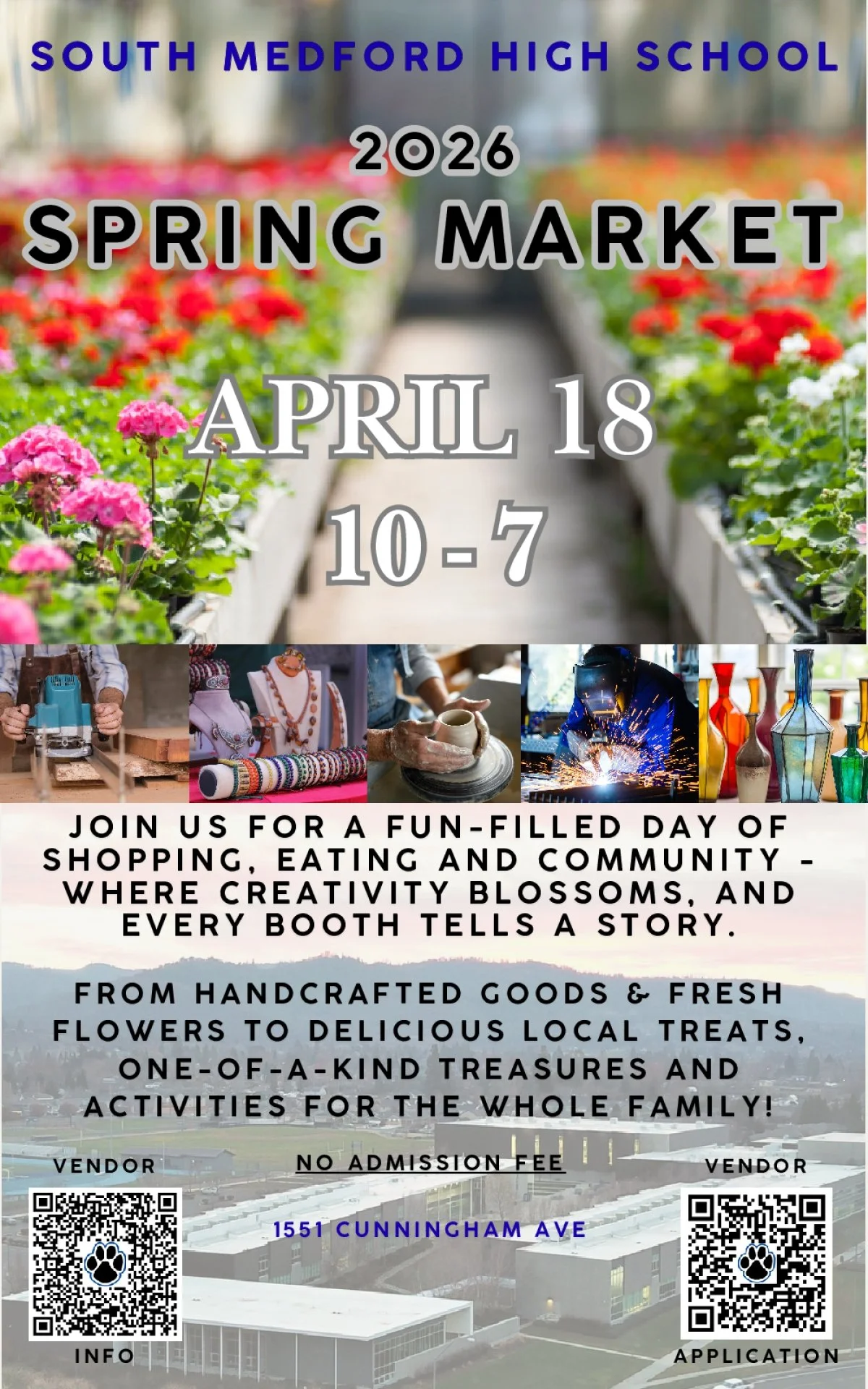 Spring Market at South Medford High School