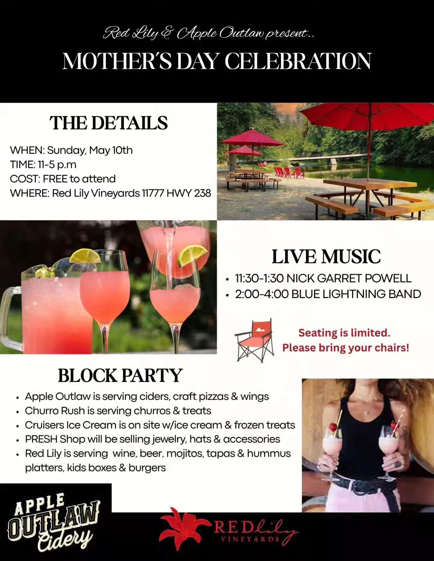 Red Lily Vineyard Block Party