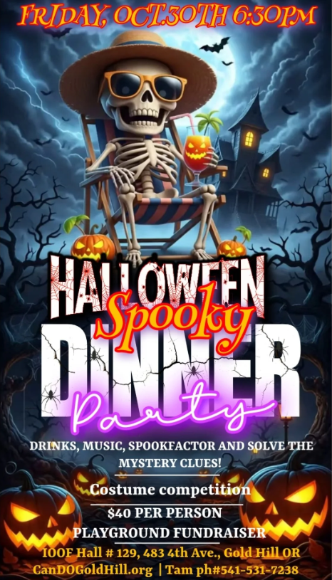 Gold Hill Halloween Spooky Dinner Party