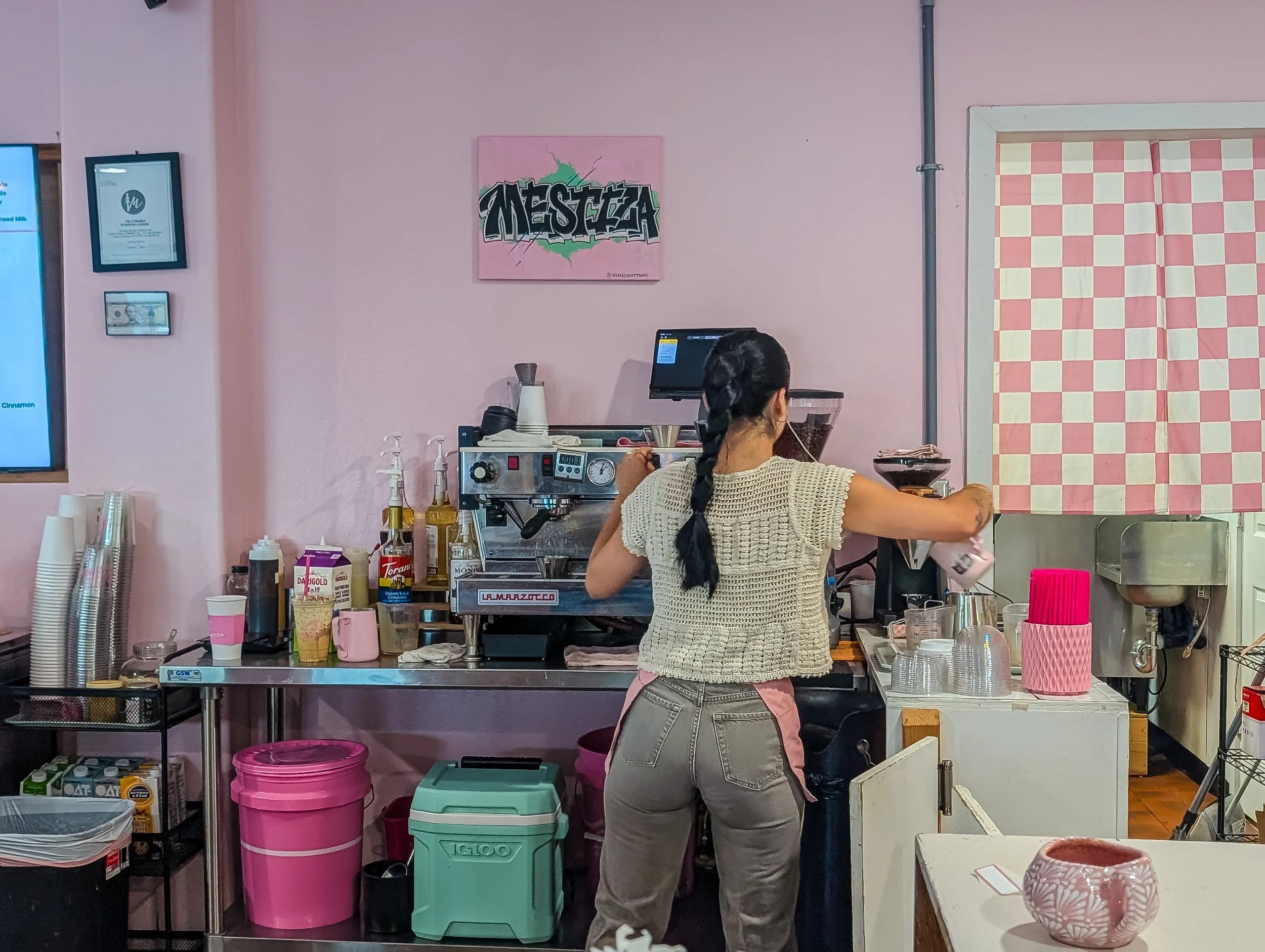Cafe Mestiza - Coffee Shop - Medford - Southern Oregon Eats - Latina-owned - Woman-owned - Jimena - Zuri