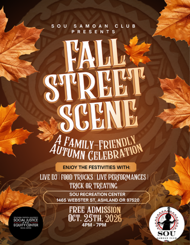 Fall Street Scene at the SOU Recreation Center