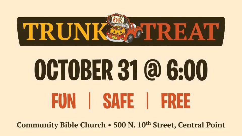 Community Bible Church Trunk or Treat