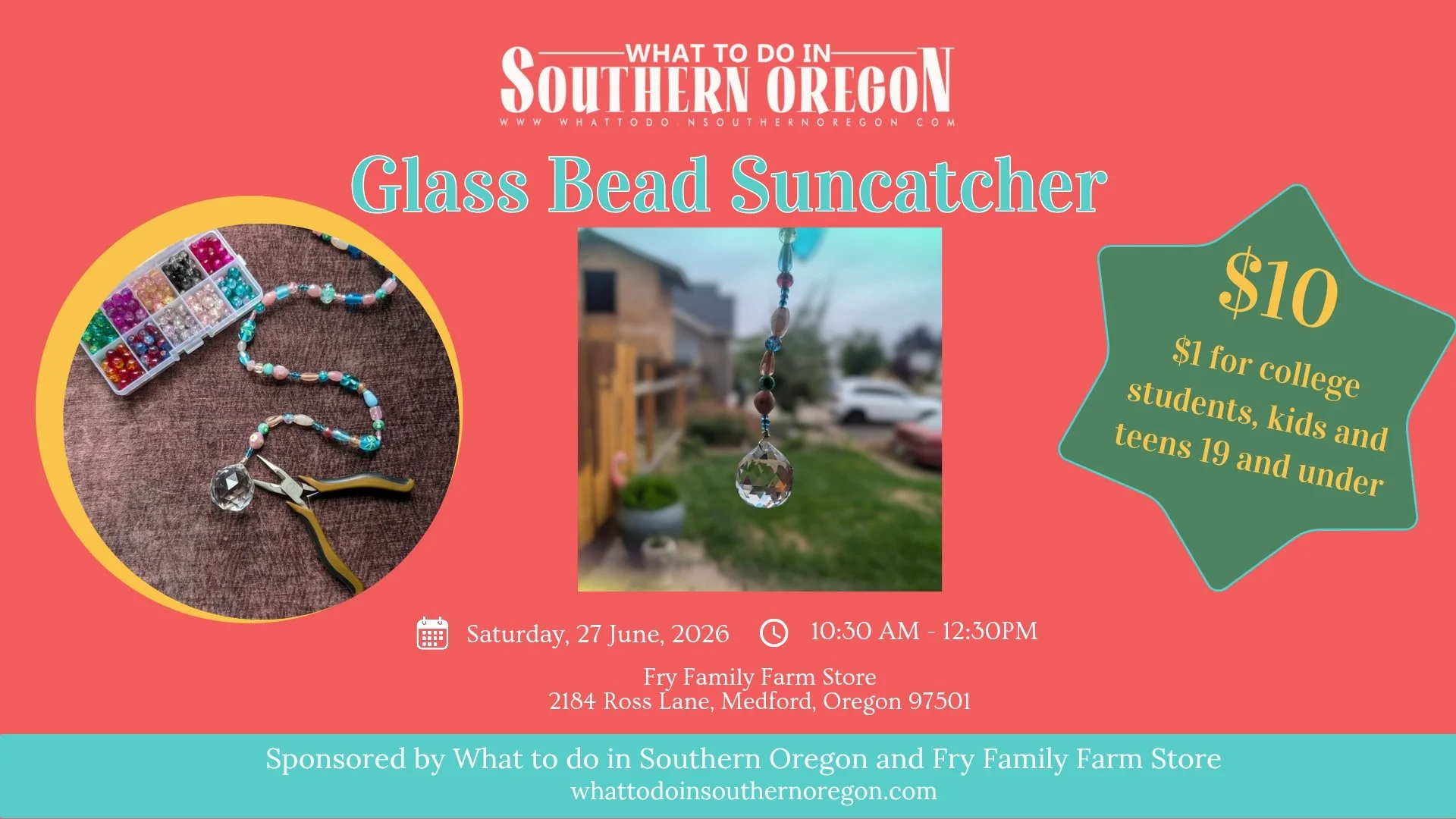 Glass Bead Suncatchers