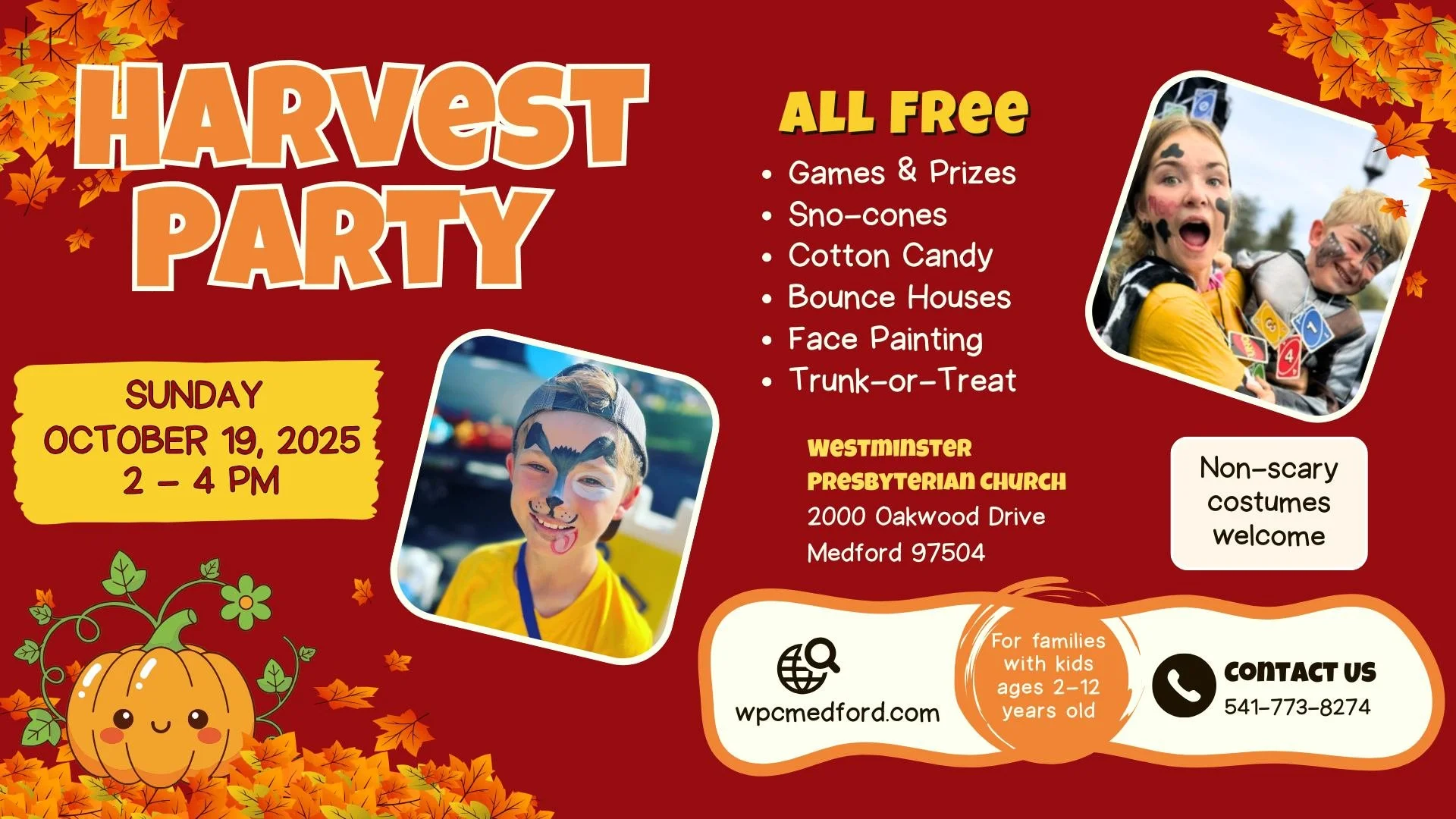 Westminster Presbyterian Church Harvest Party