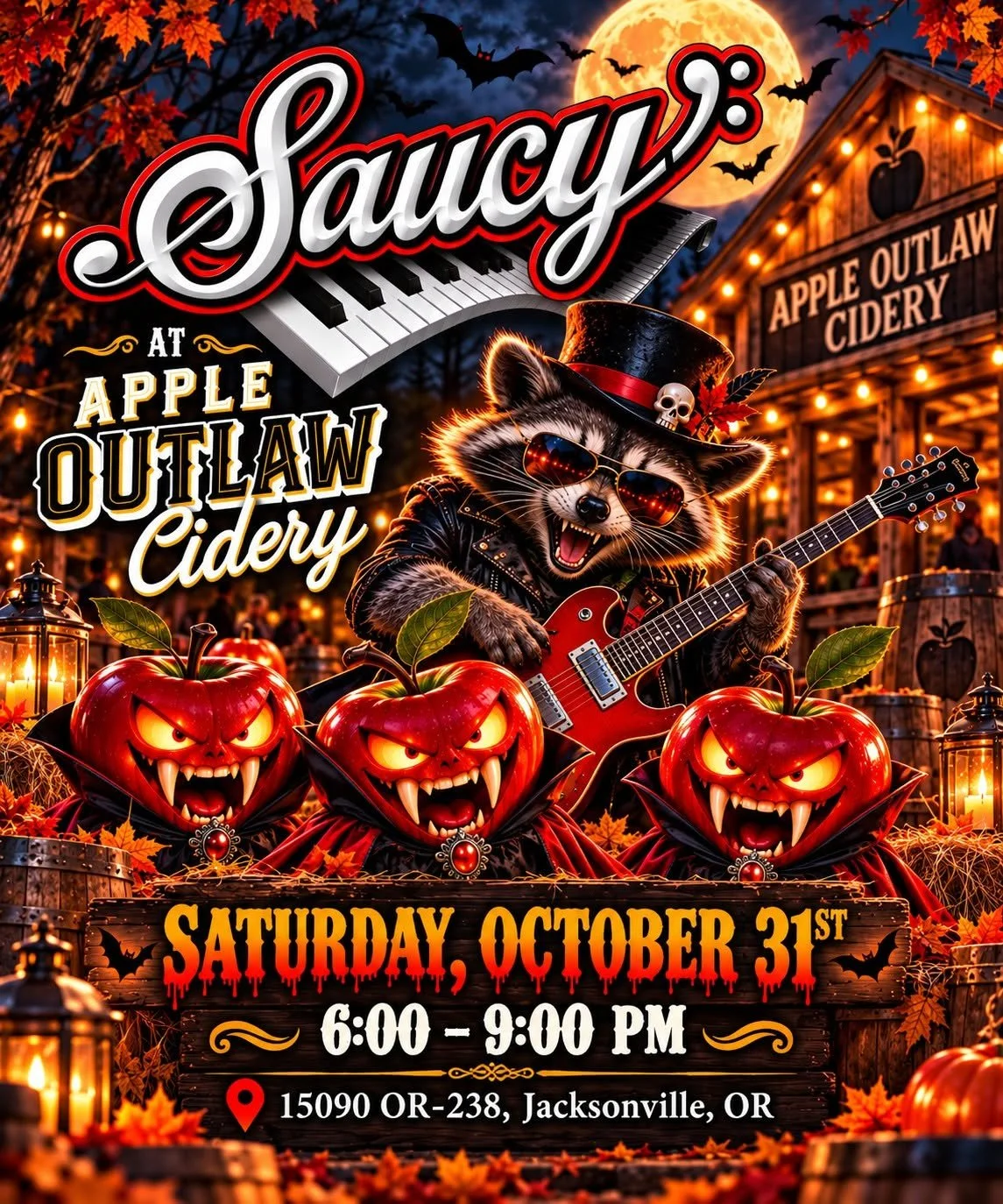 Apple Outlaw Halloween Party