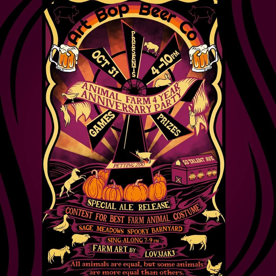 Sage Meadows Spooky Barnyard Sing-Along at Art Bop Beer Co.