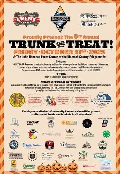 Klamath County Fairgrounds Trunk-or-Treat
