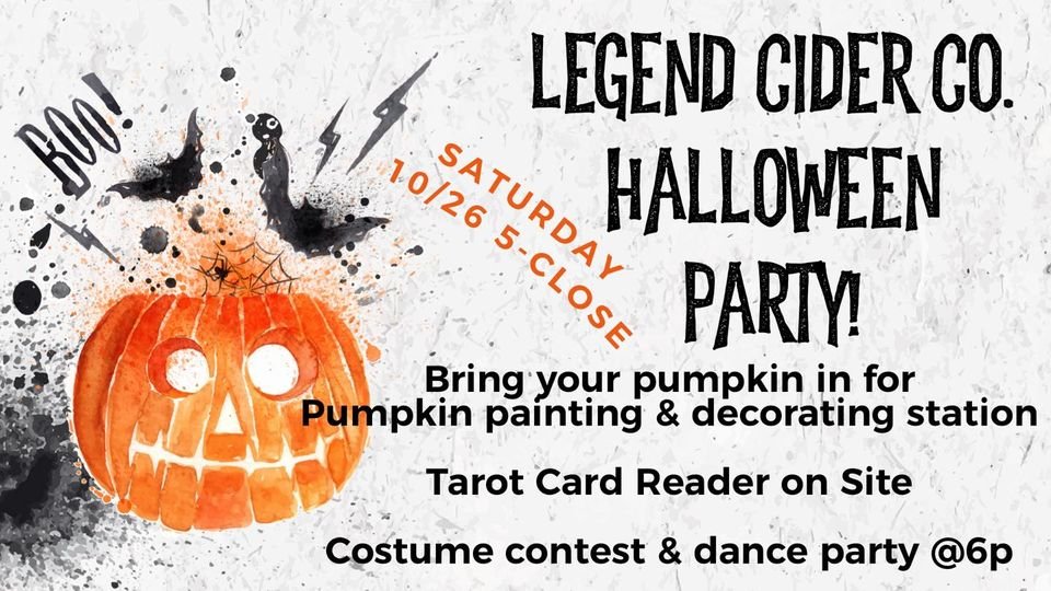 Legend Cider Halloween Party