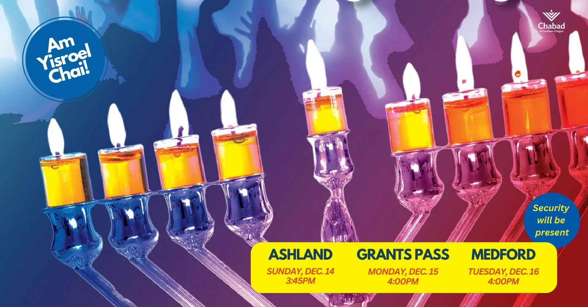 Medford Grand Menorah Lighting