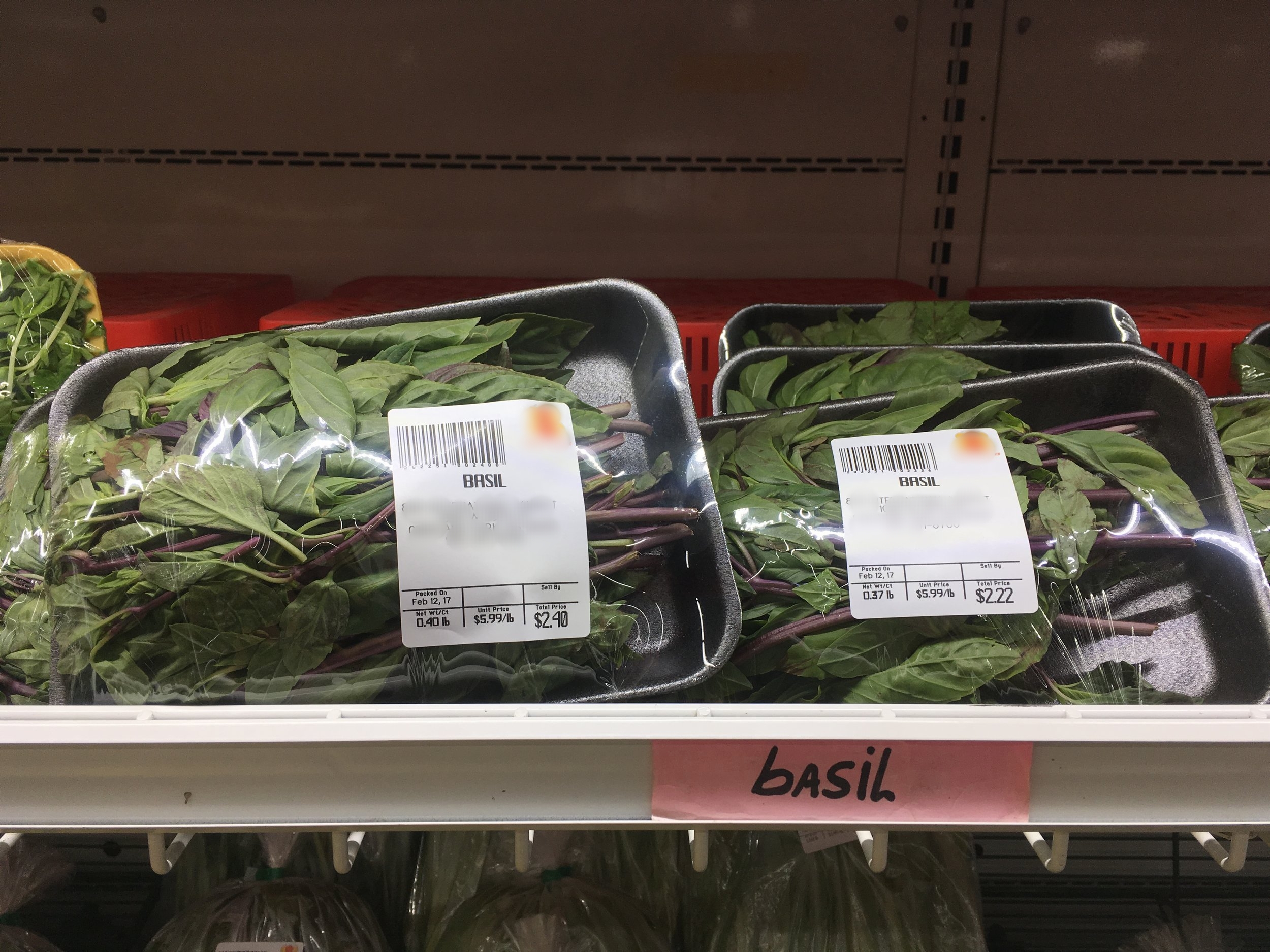 ...and some on a meat tray. But it's always cheap.