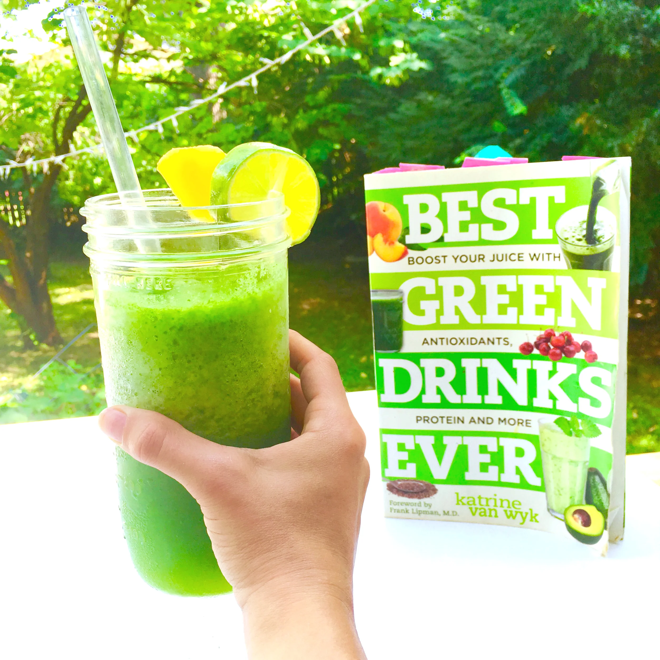 This morning’s refreshing breakfast.