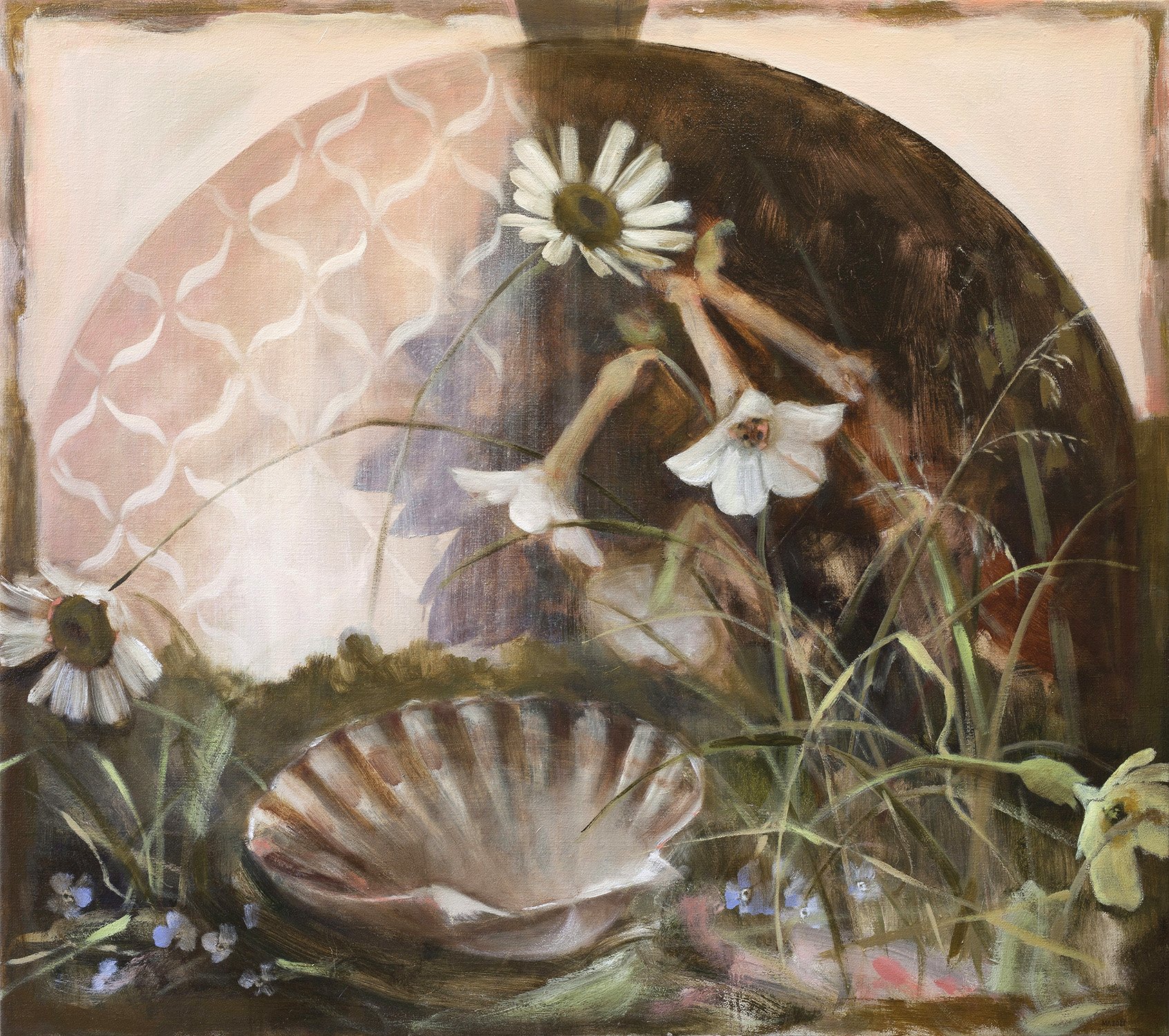   Of Small Things,  2021  oil on linen, 122 x 137cm 