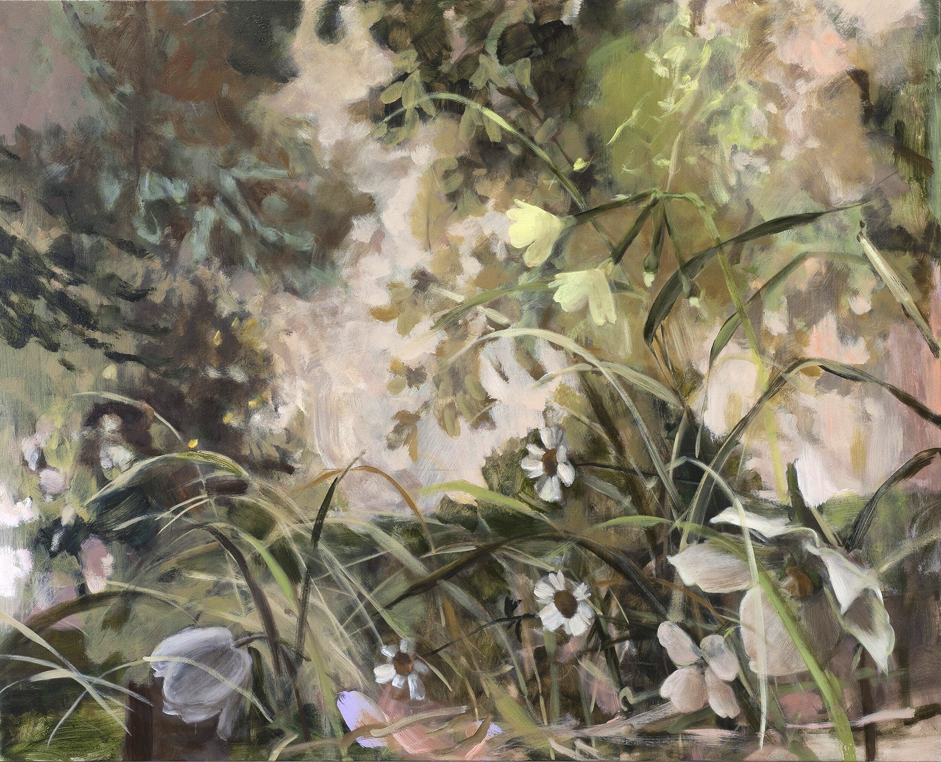   Wild Garden,  2020  oil on linen, 147 x 183cm 