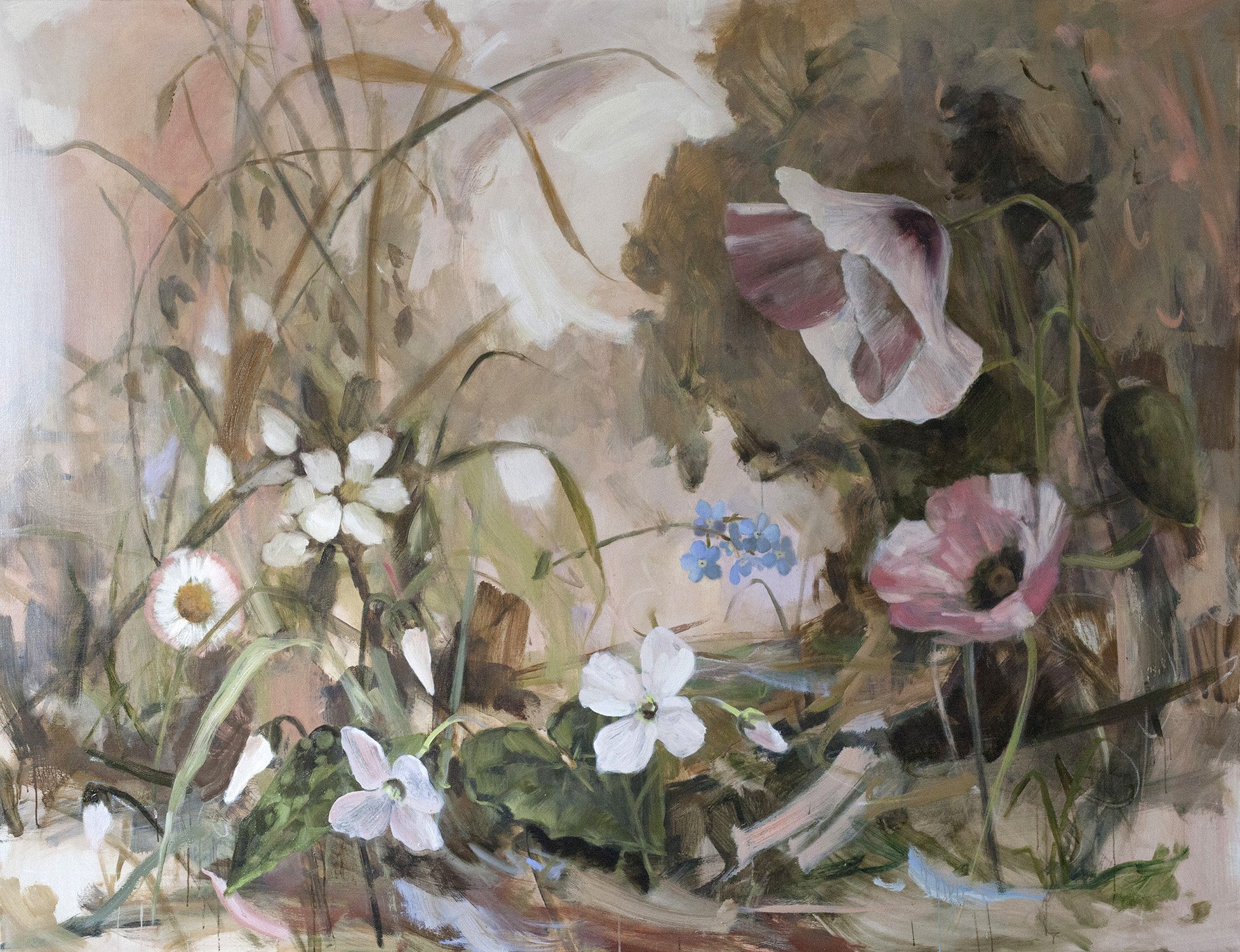   A New Season,  2019 oil on linen, 152 x 198cm 