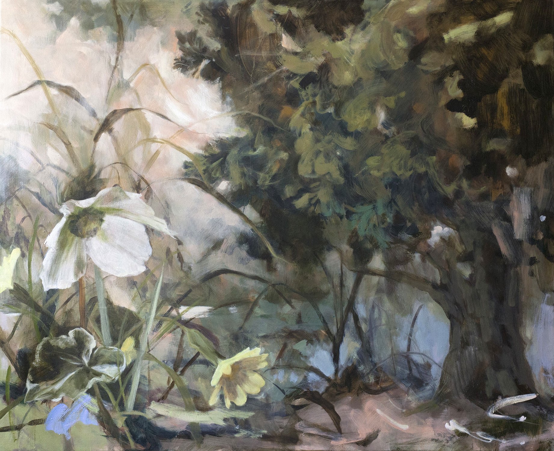   Arbour,  2019 oil on linen, 143 x 176cm 