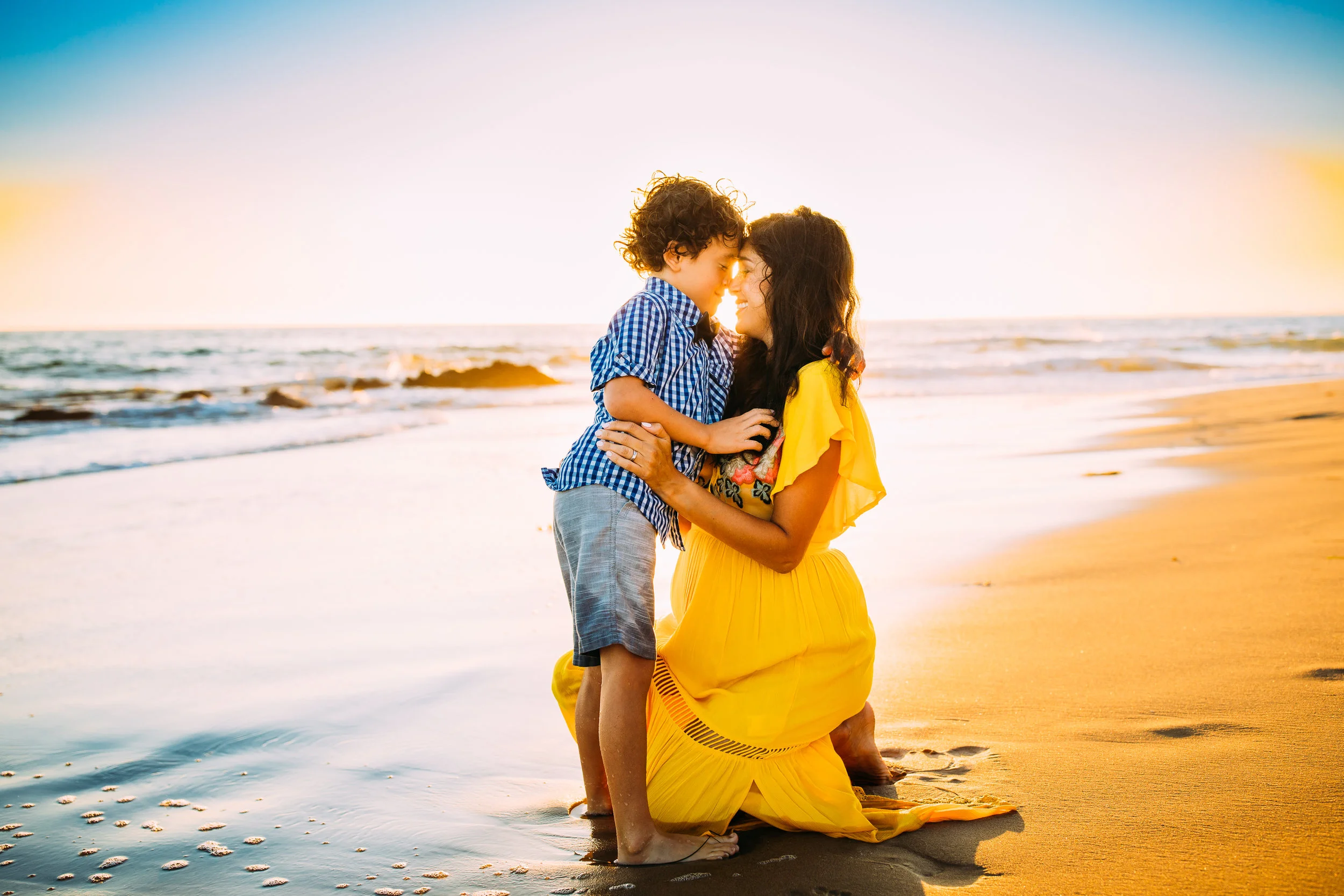 outdoor family photo shoot in Newport Beach, Orange County, CA