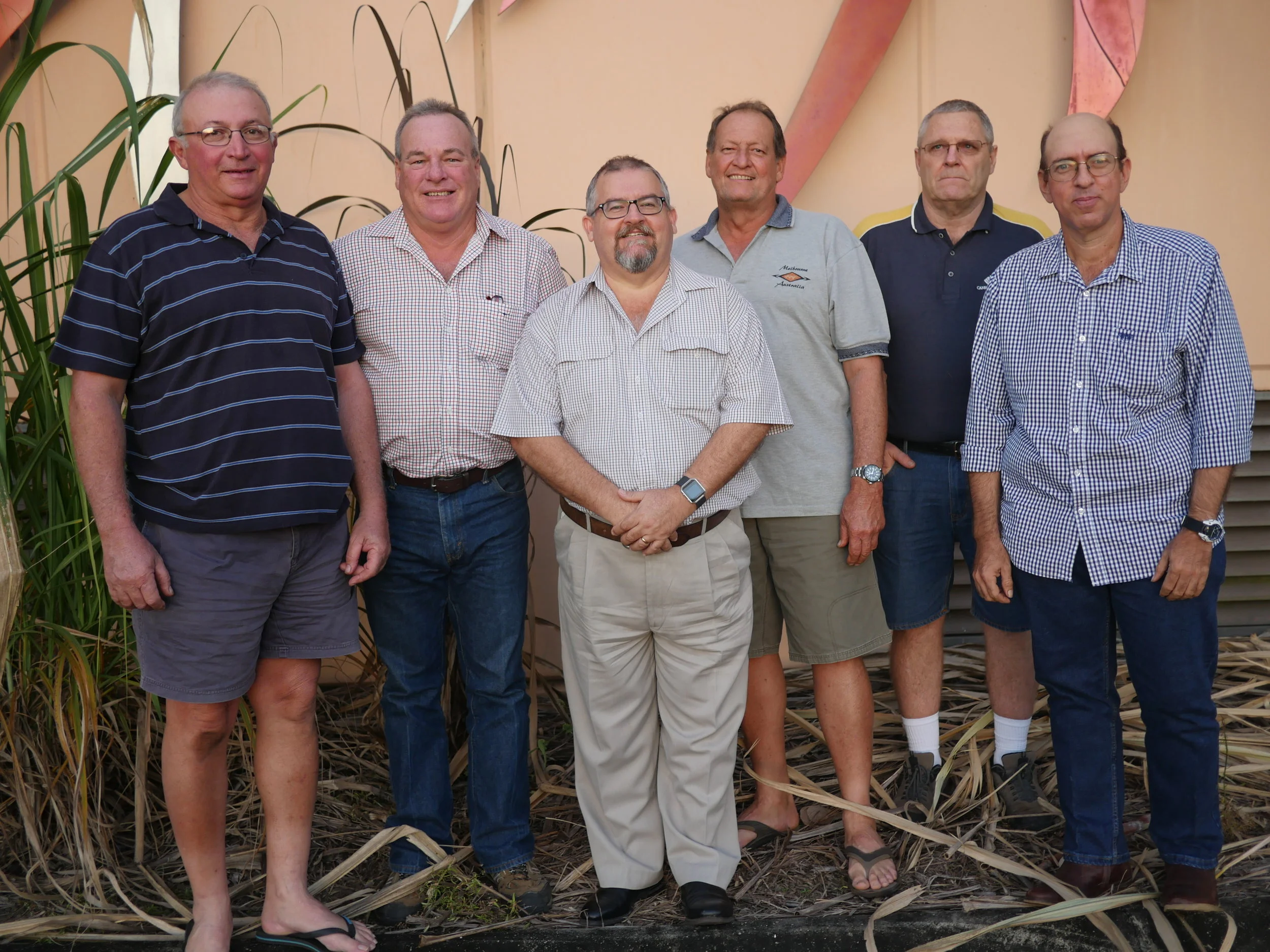 The Innisfail Board: Joe Marano, Alan Colgrave, Sam Spina, Victor Guarrera, Wayne Thomas, Wayne Gattera. (Pictured right to left)
