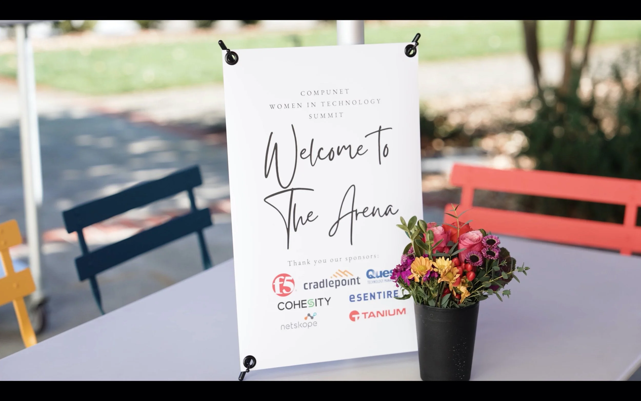 [CASE STUDY] CompuNet “Women In Technology” Summit in Napa Valley, CA (Copy)