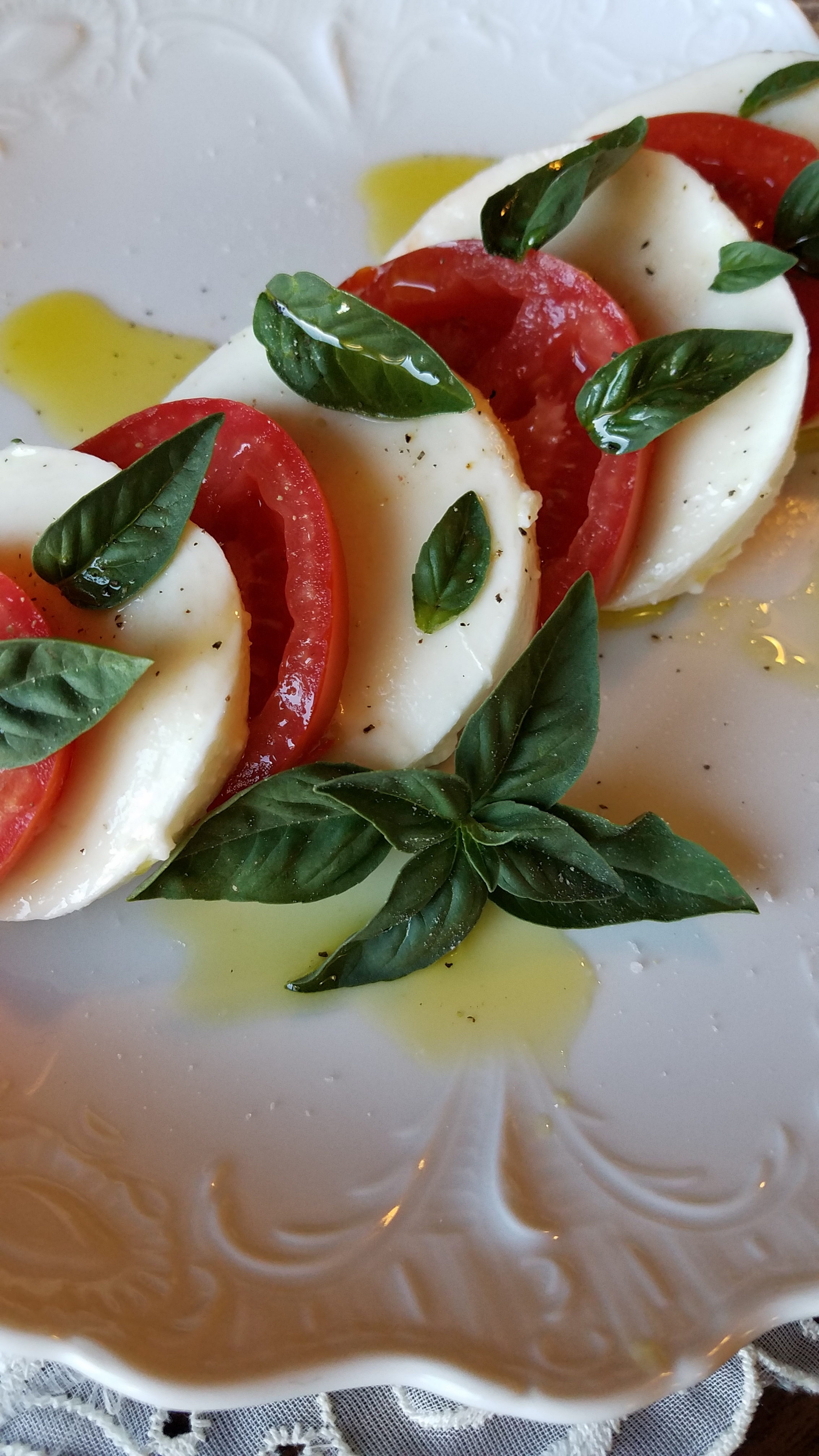 Caprese salad with Angelo Cinque (recipe &amp; story)
