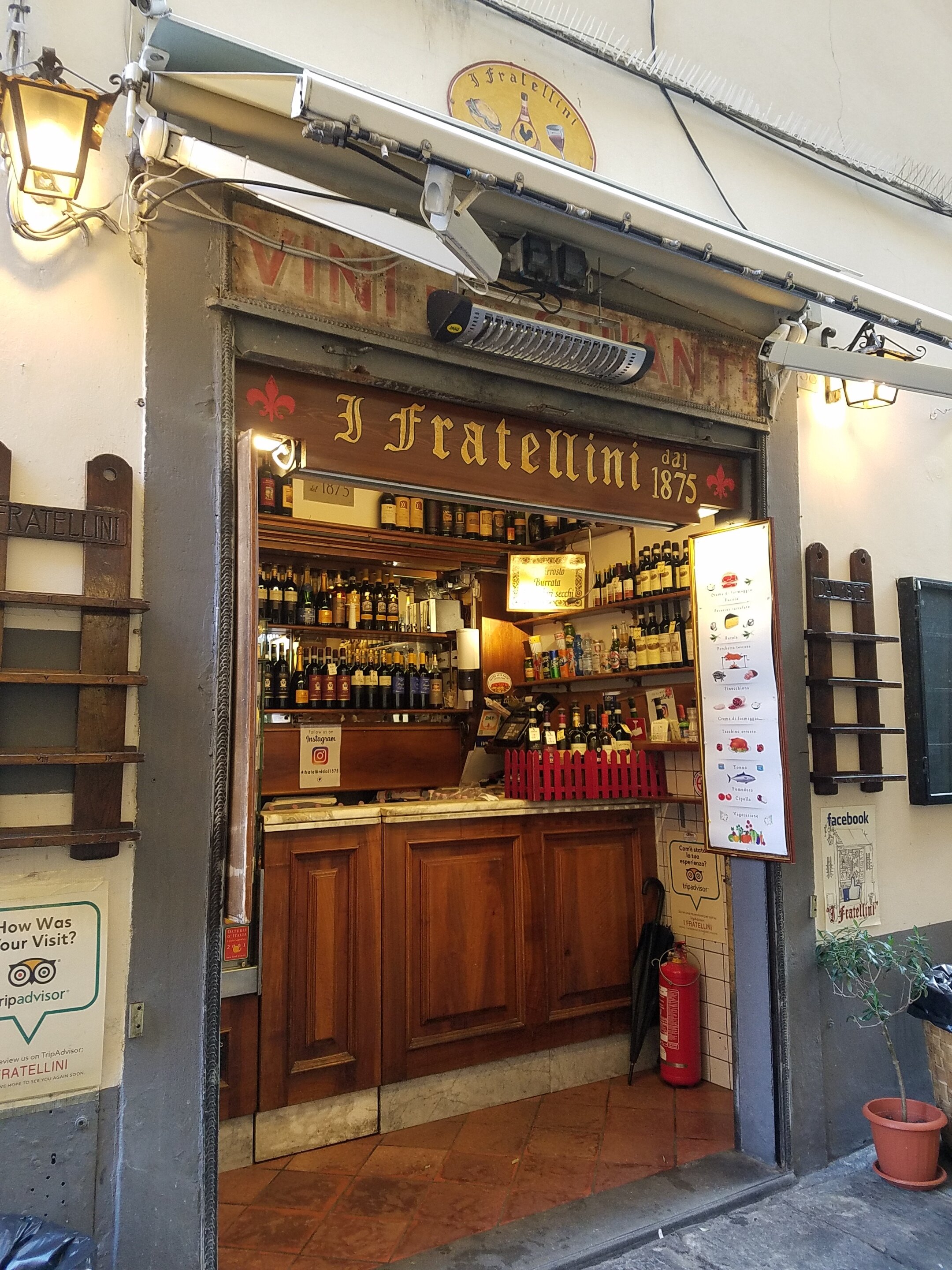 Florence - Unique Eats - I Fratellini - Italy travel information ...