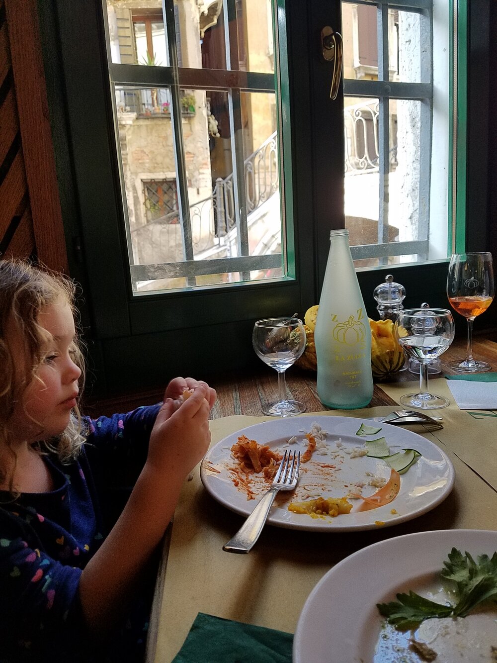Lunch at La Zucca - Venice