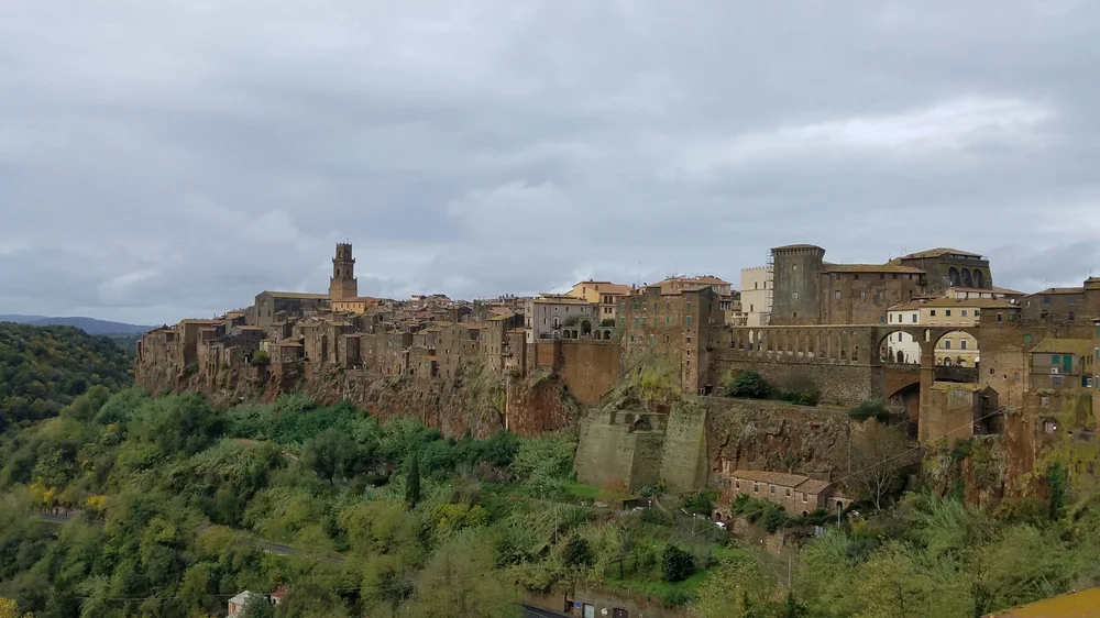 Medici Aqueduct from a distance  