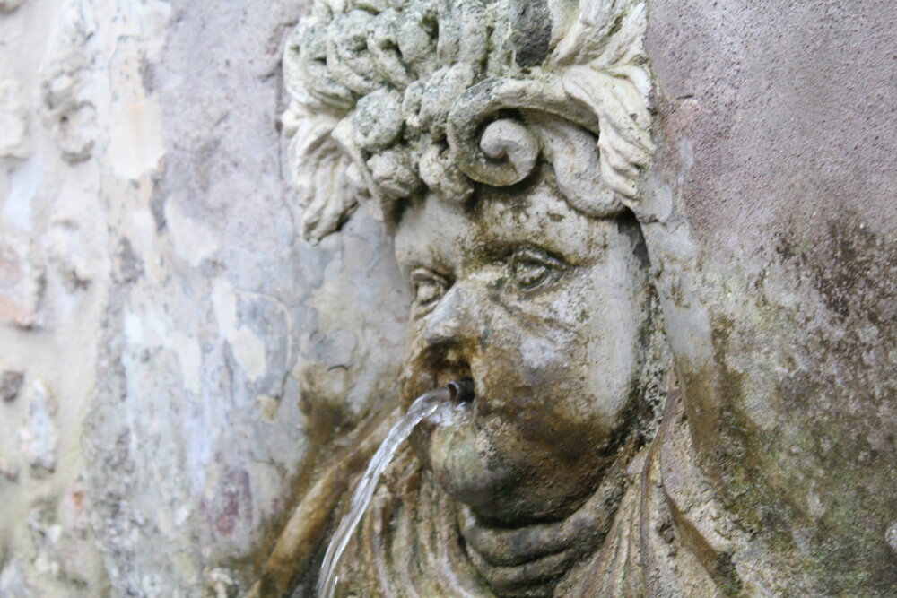 Fountain detail at Villa d'Este - Tivoli, Lazio