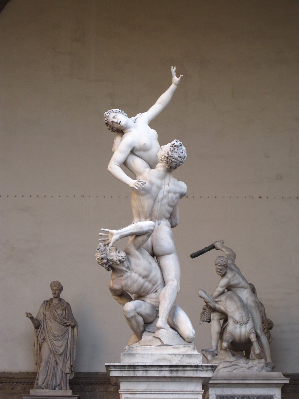 Statues in the Loggia dei Lanzi
